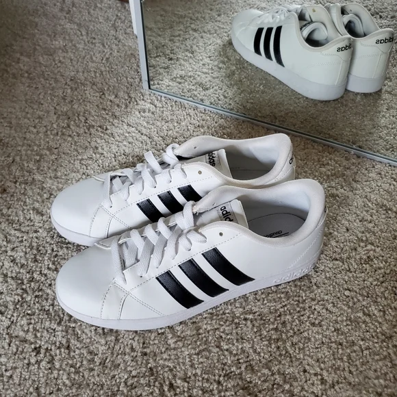 Adidas old school white shop